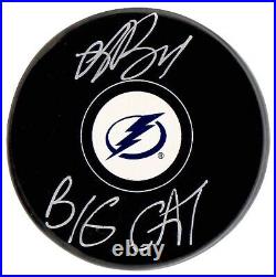 Andrei Vasilevskiy autographed signed inscribed Puck NHL Tampa Bay Lightning JSA