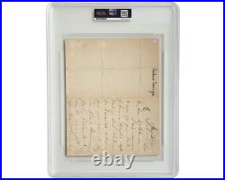 Andrew Carnegie Sends Inscribed Presentation Copy Book with Signed Letter PSA Auto