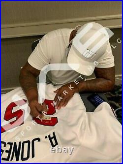 Andruw Jones autographed signed inscribed bat Atlanta Braves PSA COA