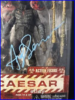 Andy Serkis Autographed Signed Dawn Planet Of The Apes Cesar Inscribed JSA NECA