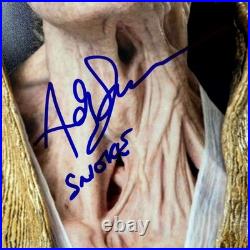 Andy Serkis signed inscribed Snoke Star Wars 11x14 Photo autograph JSA