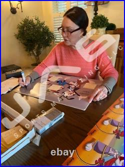 Animaniacs Cast Autograph Inscribed 16x20 Photo Rob Jess Tress Signed JSA COA