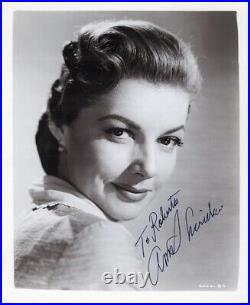 Ann The Oomph Girl Sheridan Autographed Inscribed Photograph