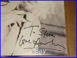 Annie Lennox Original Hand Signed Eurythmics Autographed Lp Album Inscribed