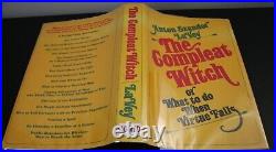 Anton Szandor LaVey Signed Autographed 1971 The Compleat Witch 1st/1st JSA