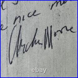 Archie Moore Signed Inscribed 1984 Boxing Article Autograph HOF Champion