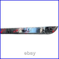 Ari Lehman autographed signed sketch inscribed machete Friday the 13th JSA Jason