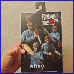 Ari Lehman signed inscribed Pamela Voorhees NECA Figure Photo Proof Autograph