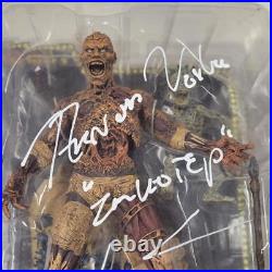 Arnold Vosloo signed inscribed Imhotep The Mummy Figure autograph JSA holo
