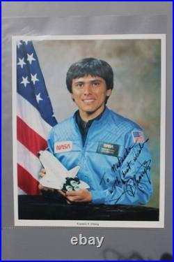 Astronaut Autograph Space Shuttle FRANKLIN F. CHANG Signed Inscribed