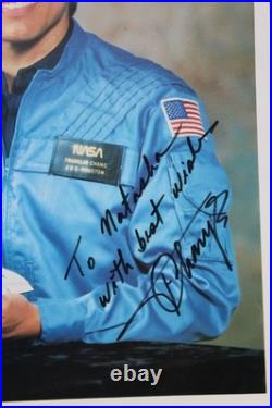 Astronaut Autograph Space Shuttle FRANKLIN F. CHANG Signed Inscribed