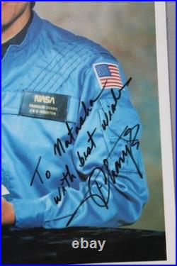 Astronaut Autograph Space Shuttle FRANKLIN F. CHANG Signed Inscribed