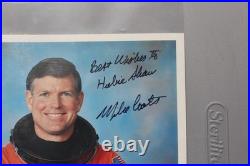 Astronaut Autograph Space Shuttle MICHAEL L. COATS Signed Inscribed