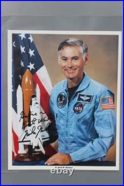 Astronaut Autograph Space Shuttle RICHARD M. MULLANE Signed Inscribed
