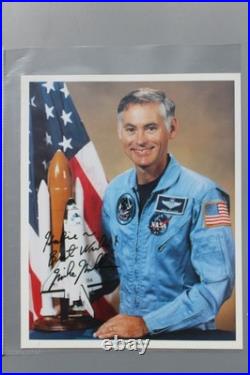 Astronaut Autograph Space Shuttle RICHARD M. MULLANE Signed Inscribed