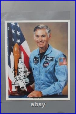 Astronaut Autograph Space Shuttle RICHARD M. MULLANE Signed Inscribed
