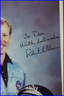 Astronaut Autograph Space Shuttle ROBERT L. GIBSON Signed Inscribed
