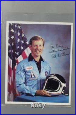 Astronaut Autograph Space Shuttle ROBERT L. GIBSON Signed Inscribed