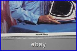 Astronaut Autograph Space Shuttle ROBERT L. GIBSON Signed Inscribed