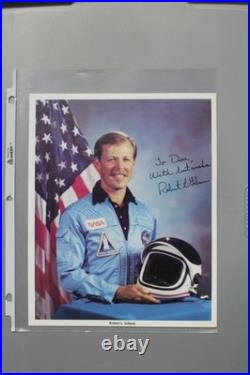 Astronaut Autograph Space Shuttle ROBERT L. GIBSON Signed Inscribed