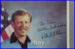 Astronaut Autograph Space Shuttle ROBERT L. GIBSON Signed Inscribed