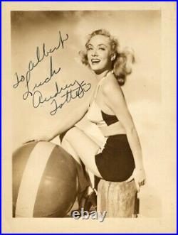 Audrey Totter Inscribed Photograph Signed