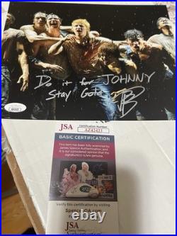 Autographed Brody Grant Outsiders 8x10 Photo Inscribed Stay Gold JSA Signed Auto