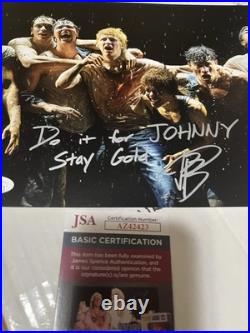 Autographed Brody Grant Outsiders 8x10 Photo Inscribed Stay Gold JSA Signed Auto