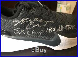Autographed Inscribed Shoe at Kobe + Vanessa Bryant Charity Foundation Rare Auto
