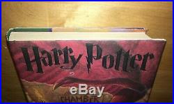 Autographed JK Rowling Harry Potter & Chamber Of Secrets 5th US Guaranteed Real