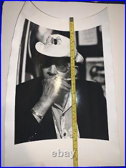 Autographed Photo Fear And Loathing In Las Vegas Hunter S Thompson