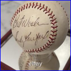 Autographed Vintage 1960s Sandy Koufax Single Signed Inscribed Ball PSA DNA COA