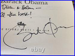 BARACK OBAMA Signed Autographed Dreams From My Father Book Inscribed