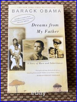BARACK OBAMA Signed Autographed Dreams From My Father Book Inscribed