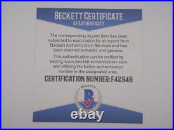 BILL BELICHICK BECKETT (BAS) CERTIFIED SIGNED & INSCRIBED 11x14 PHOTO AUTOGRAPH