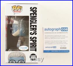 BOB GUNTON signed autographed (GHOSTBUSTERS) #1466 Spengler Funko Pop Inscribed