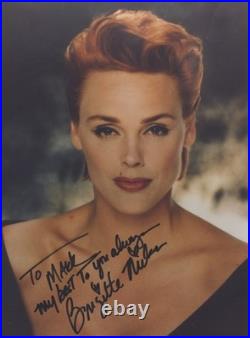 BRIGITTE NIELSEN Autographed Signed Inscribed PHOTOGRAPH Actress Danish TO MARK
