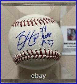 BRYCE HARPER Signed Autographed Inscribed Official Rawlings OML Baseball With COA