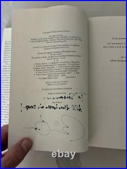Barack Obama Signed And Rarely Inscribed 1st Edition'The Audacity Of Hope' HC