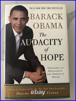 Barack Obama Signed And Rarely Inscribed 1st Edition'The Audacity Of Hope' HC