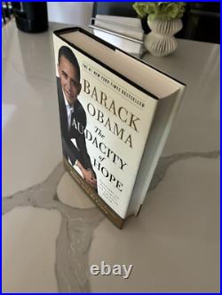 Barack Obama Signed And Rarely Inscribed 1st Edition'The Audacity Of Hope' HC