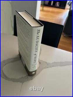 Barack Obama Signed And Rarely Inscribed 1st Edition'The Audacity Of Hope' HC