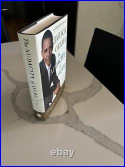 Barack Obama Signed And Rarely Inscribed 1st Edition'The Audacity Of Hope' HC