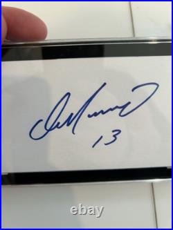 Beautiful Dan Marino Signed Cut SGC Certified Autograph Inscribed 13