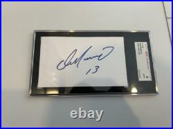 Beautiful Dan Marino Signed Cut SGC Certified Autograph Inscribed 13
