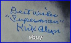 Beckett-bas Kirk Alyn Inscribed Superman Autographed-signed 11x14 Photo C77255