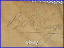 Bela Lugosi Signed cut Inscribed HORROR LEGEND DRACULA