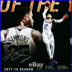 Ben Simmons Autographed & Inscribed Rookie of the Year 36 x 15 Photo 76ers UDA