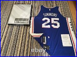 Ben Simmons UDA Upper Deck Signed Autograph Inscribed Nike Jersey 31/125 WithBOX
