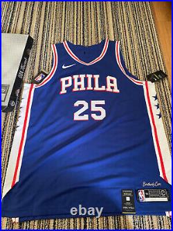Ben Simmons UDA Upper Deck Signed Autograph Inscribed Nike Jersey 31/125 WithBOX
